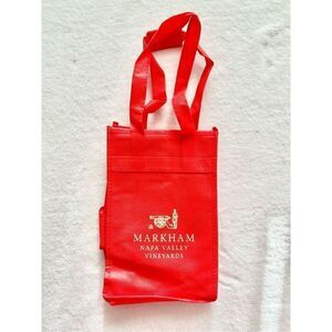 MARKHAM NAPA VALLEY VINEYARDS tote bag (holds 4 bottles